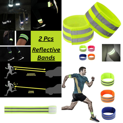 Reflective vis armbands - hi-vis,