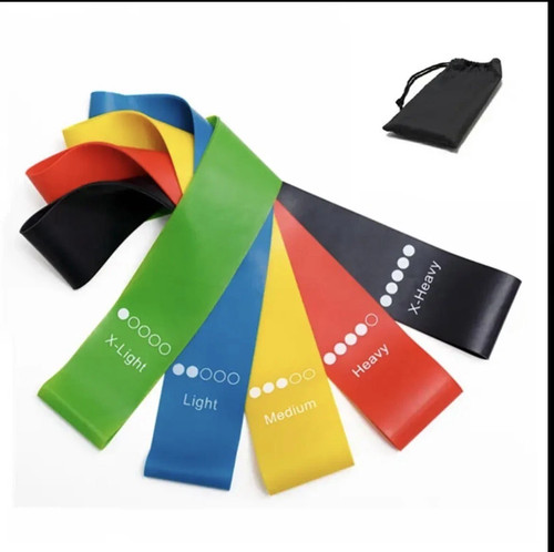 Piece set resistance bands - 5-piece,
