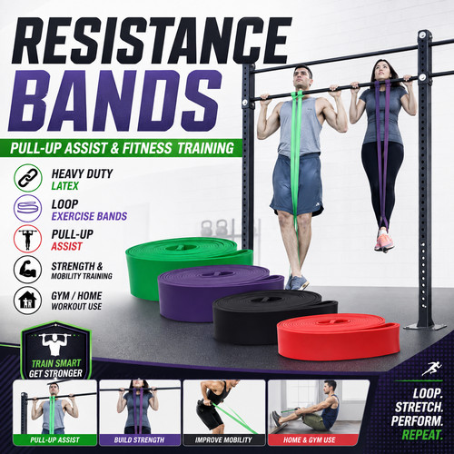 Resistance bands heavy duty - heavy,