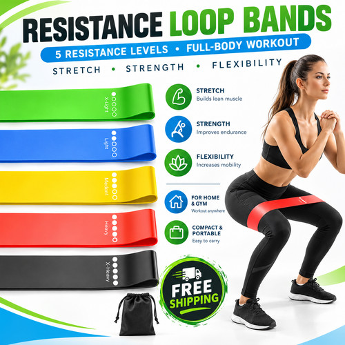Resistance loop bands - resistance, 5