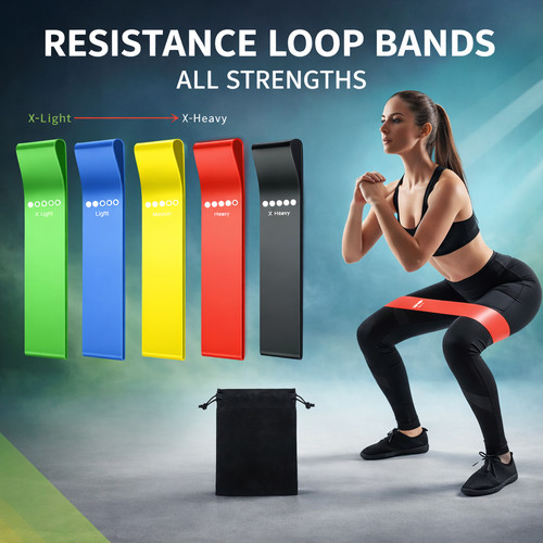 Resistance bands set loop - resistance,