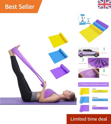 Piece exercise bands set - 3-piece,