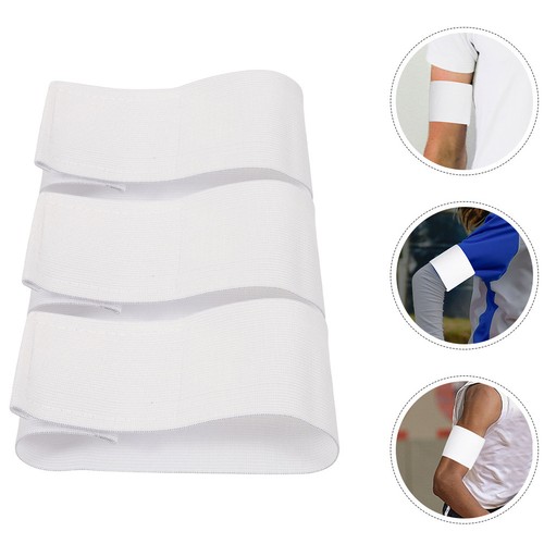 Pcs plain captain arm bands - 3,